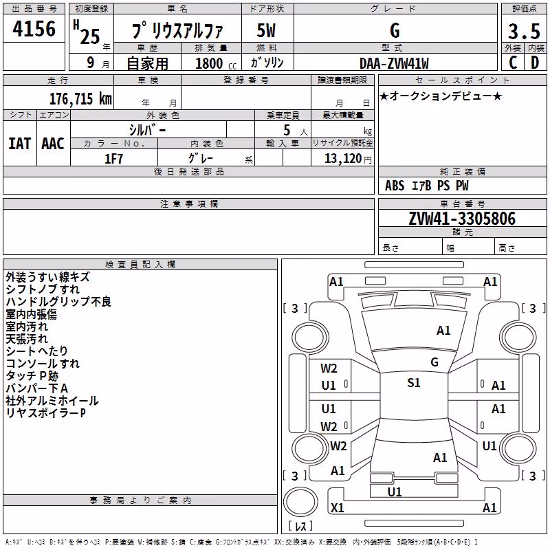 TOYOTA PRIUS ALPHA