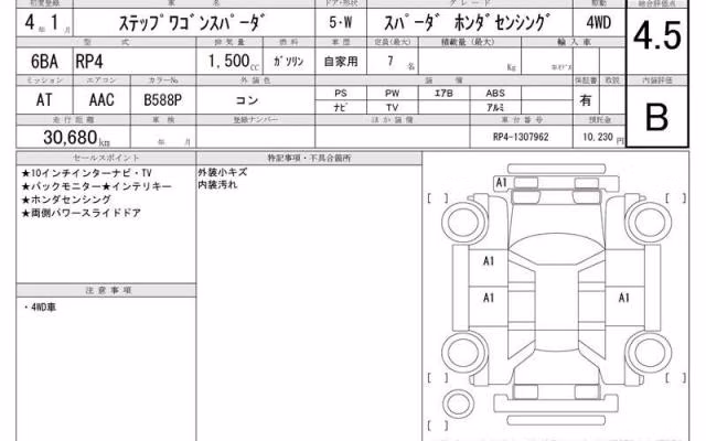 HONDA STEPWGN