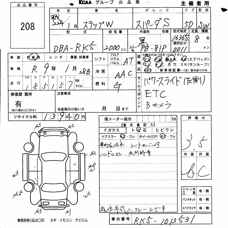 HONDA STEPWGN
