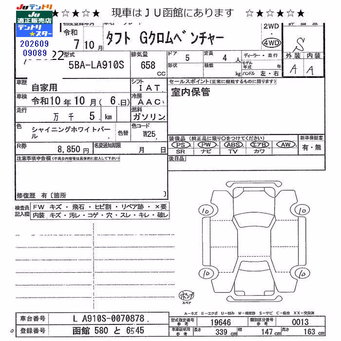 DAIHATSU TAFT