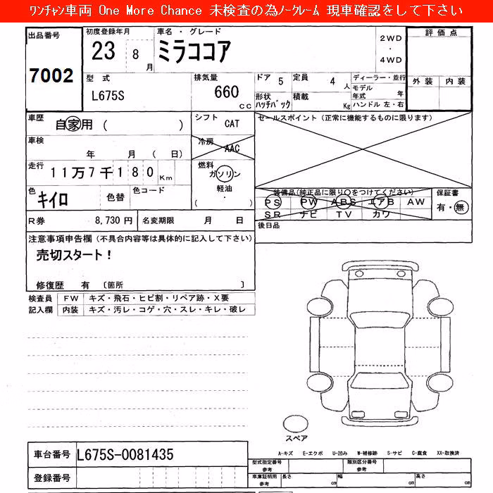 DAIHATSU MIRA COCOA