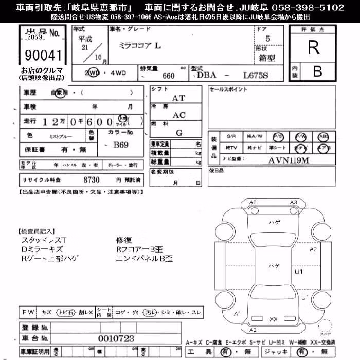 DAIHATSU MIRA COCOA