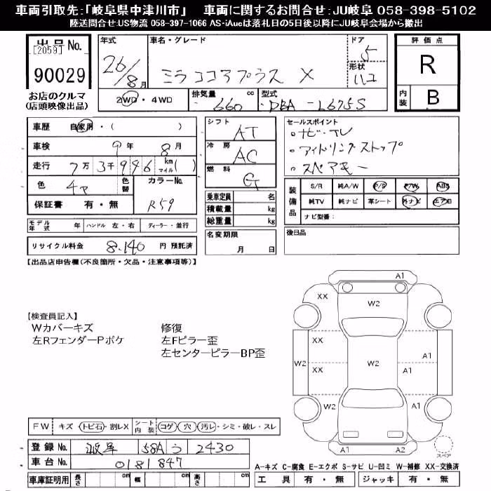 DAIHATSU MIRA COCOA