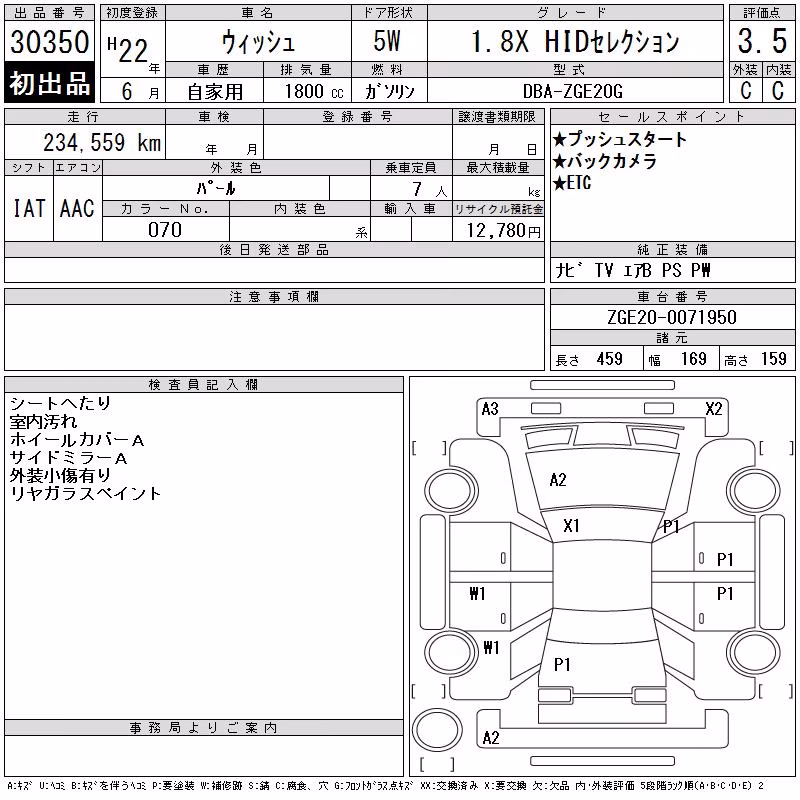 TOYOTA WISH