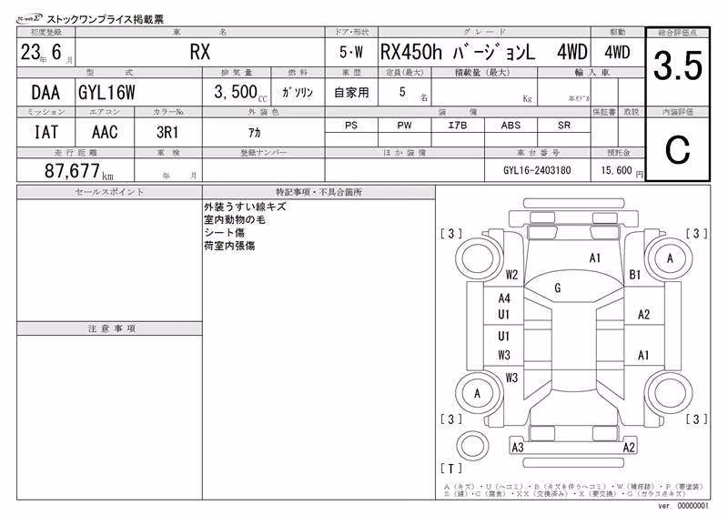 LEXUS RX450H