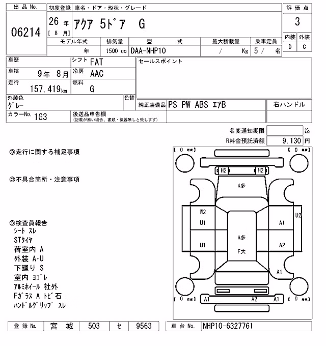 TOYOTA AQUA