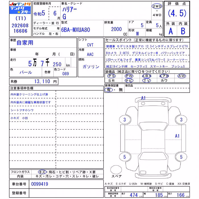 TOYOTA HARRIER