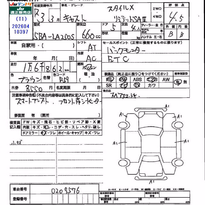 DAIHATSU CAST