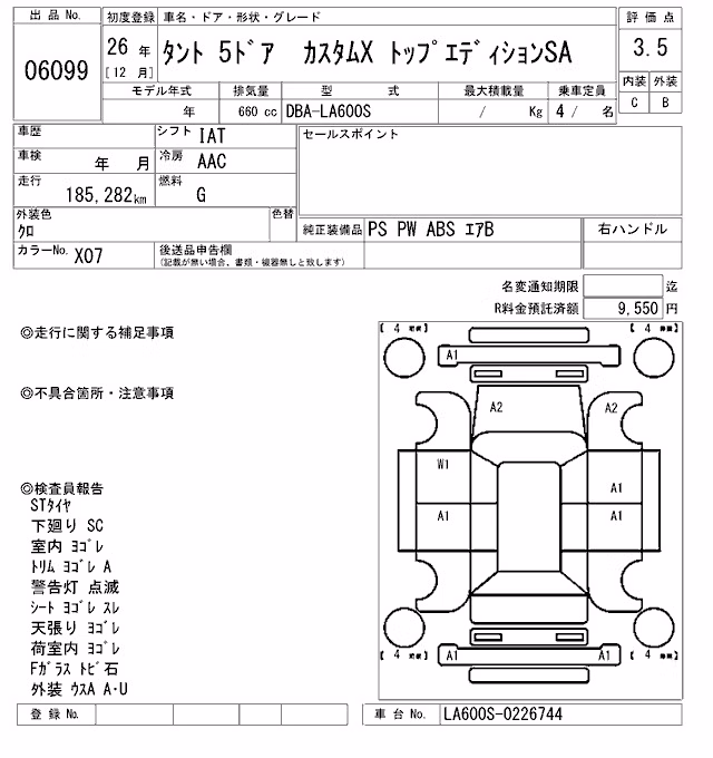 DAIHATSU TANTO