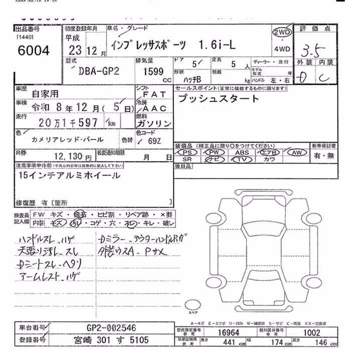 SUBARU IMPREZA