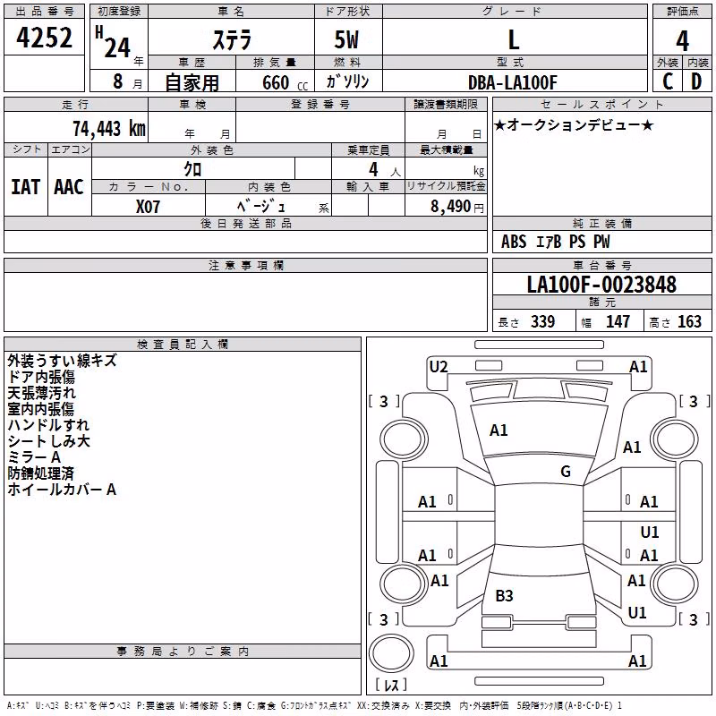 SUBARU STELLA