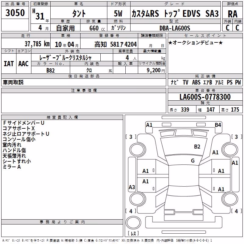 DAIHATSU TANTO