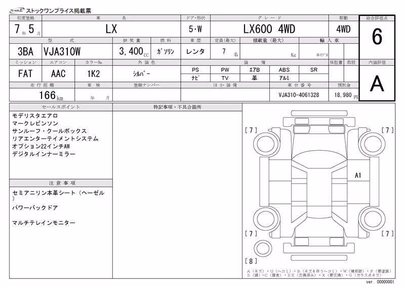 LEXUS LX600