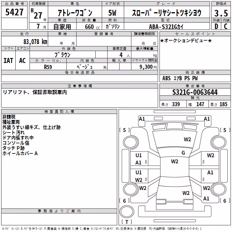 DAIHATSU ATRAI