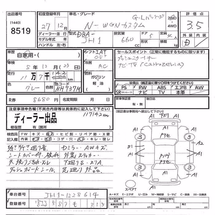 HONDA N-WGN