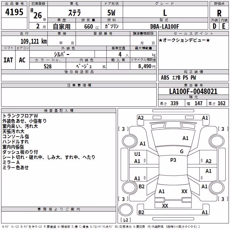 SUBARU STELLA