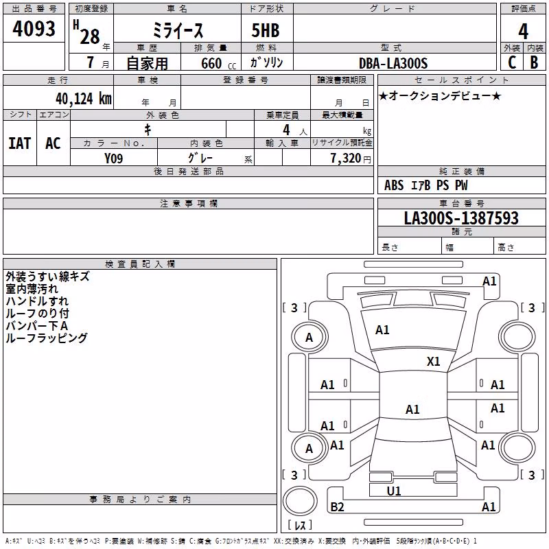 DAIHATSU MIRA E:S