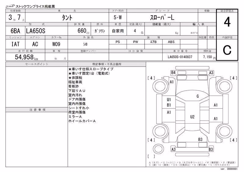 DAIHATSU TANTO