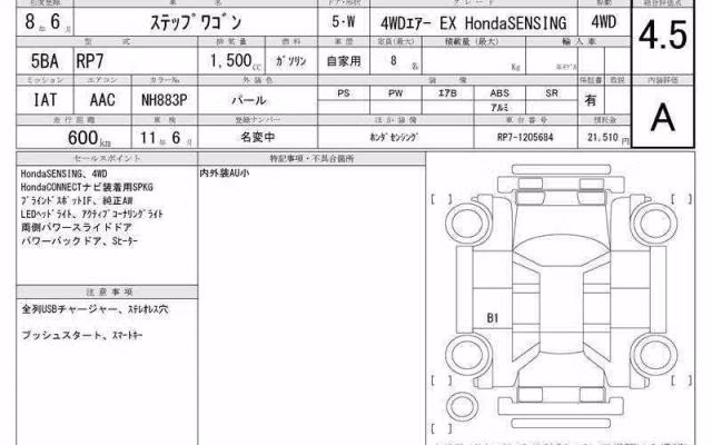 HONDA STEPWGN