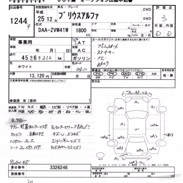 TOYOTA PRIUS ALPHA