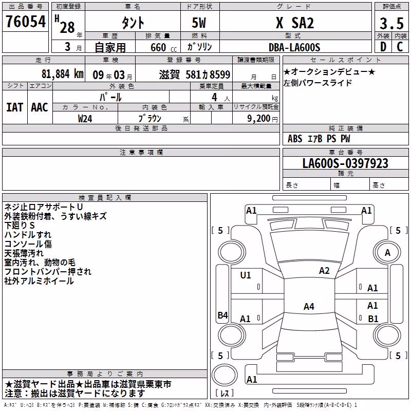 DAIHATSU TANTO