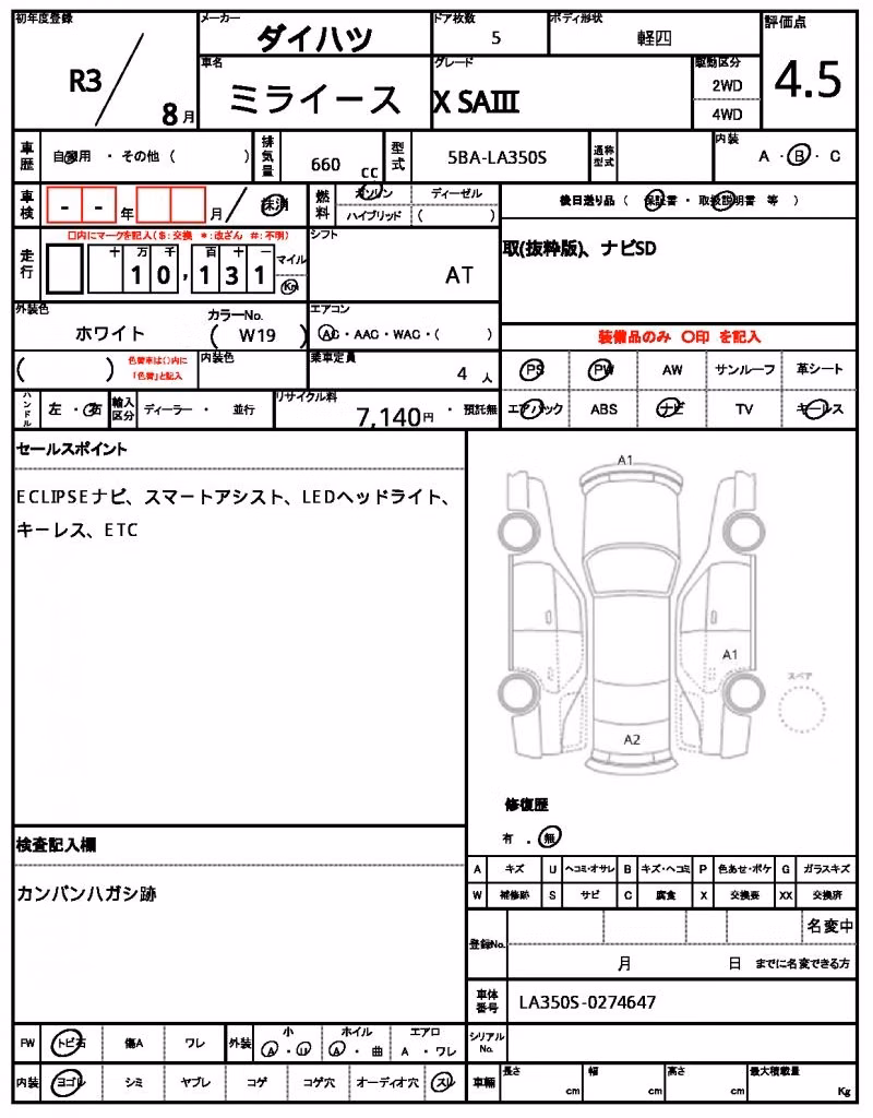 DAIHATSU MIRA E:S