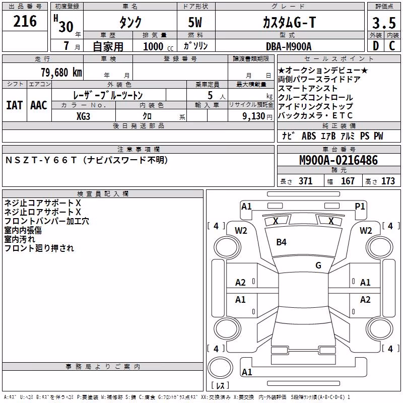 TOYOTA TANK