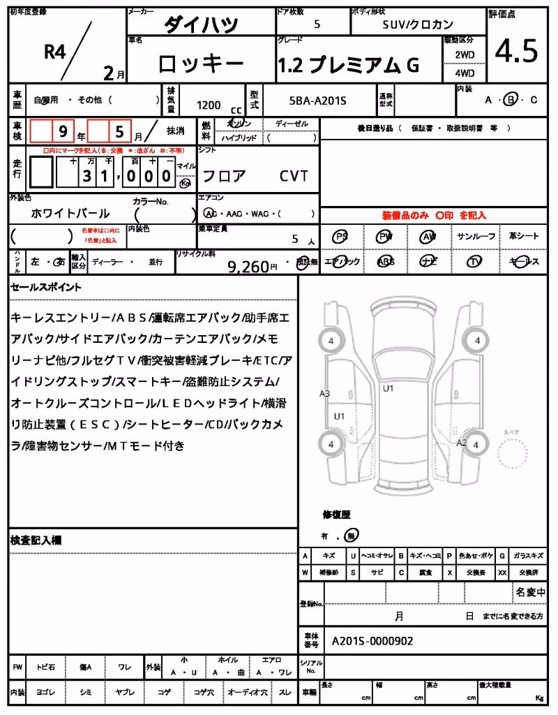 DAIHATSU ROCKY