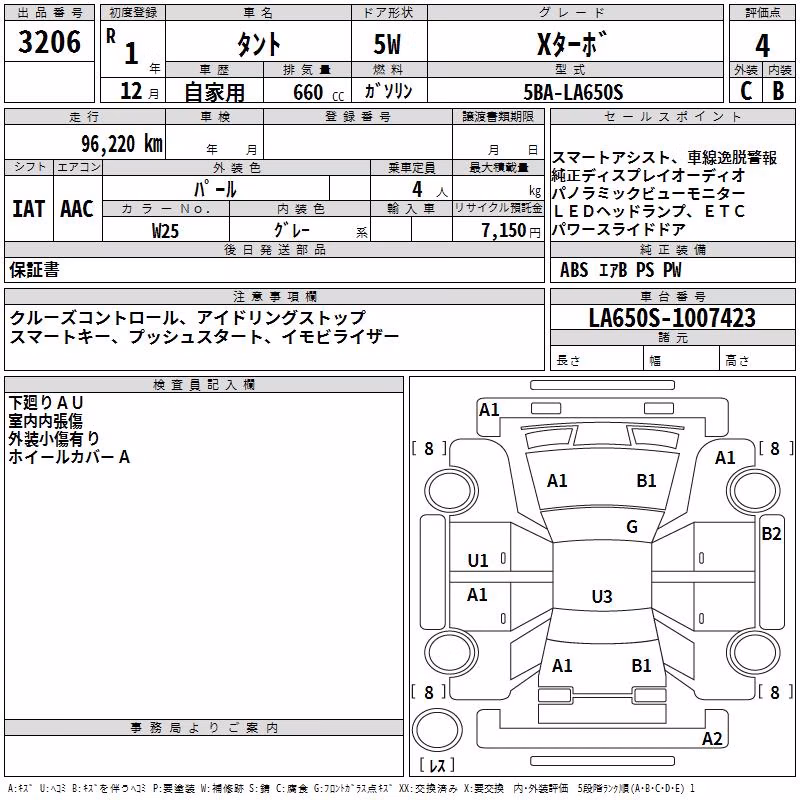 DAIHATSU TANTO