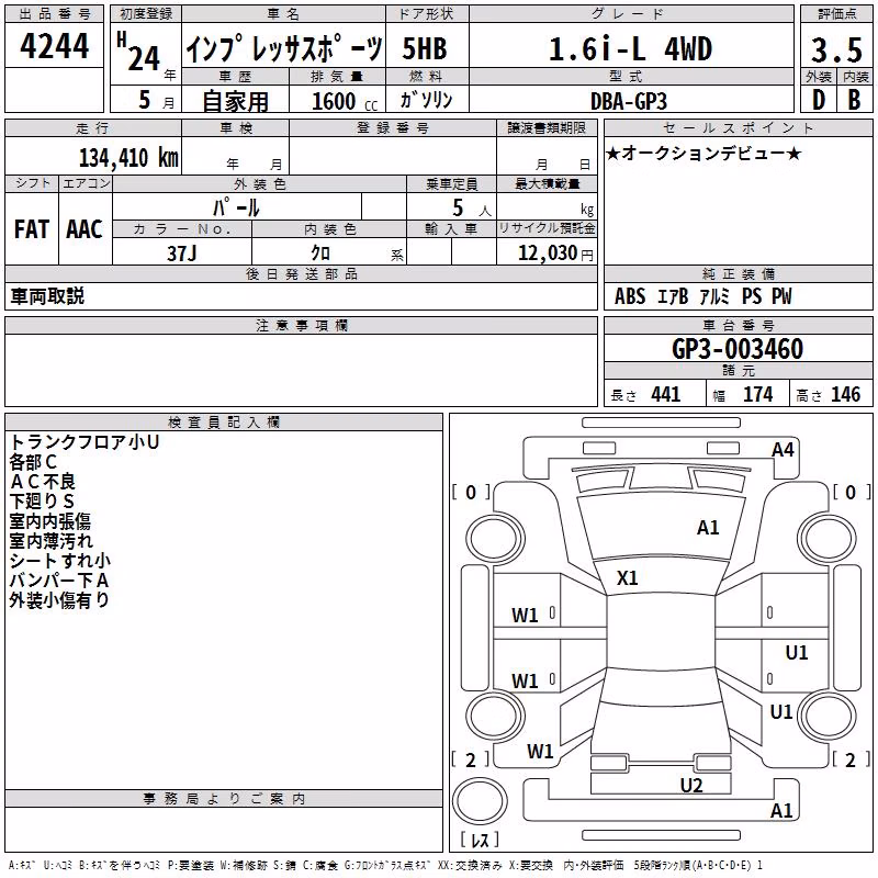 SUBARU IMPREZA