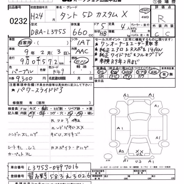 DAIHATSU TANTO