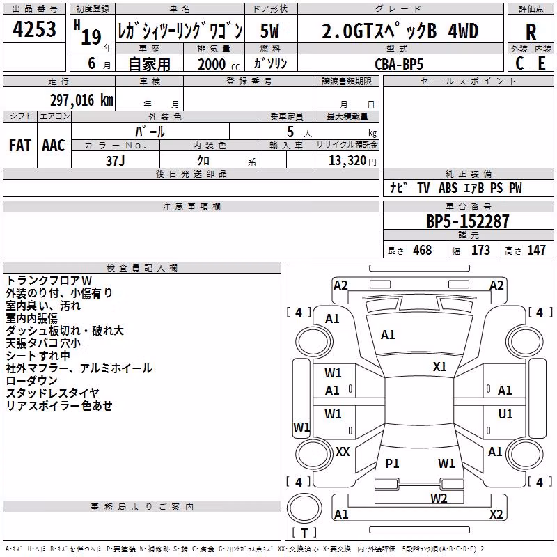 SUBARU LEGACY