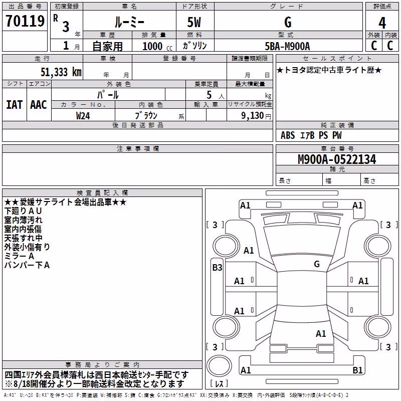 TOYOTA ROOMY