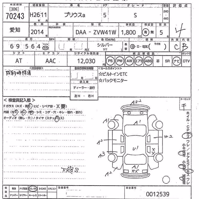 TOYOTA PRIUS ALPHA