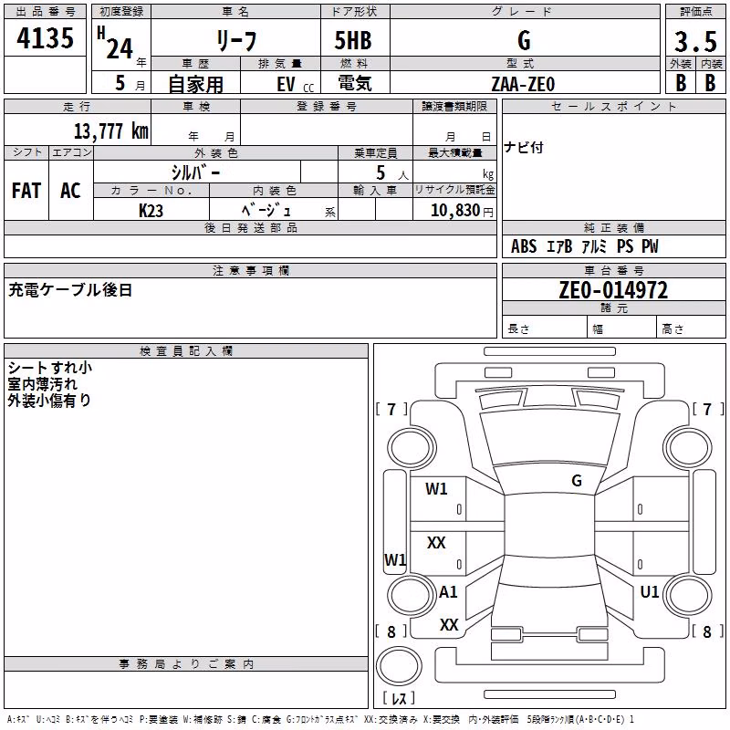 NISSAN LEAF