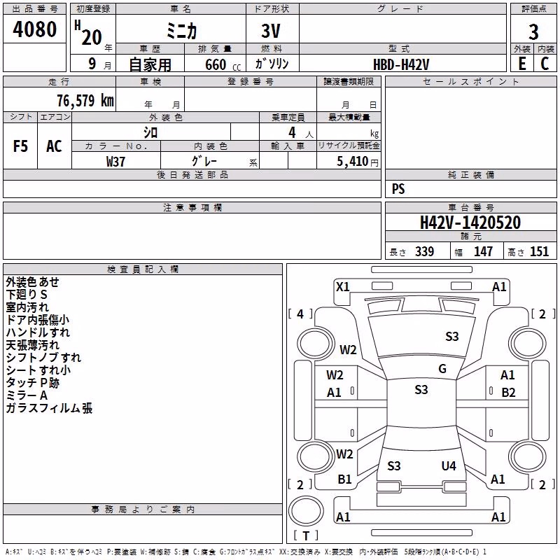 MITSUBISHI MINICA