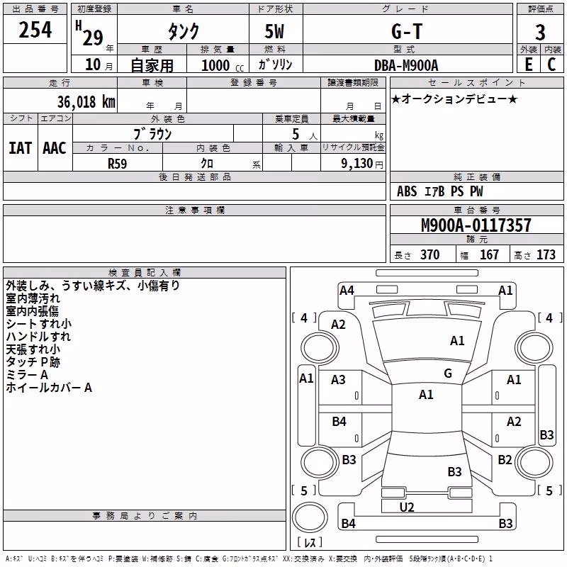 TOYOTA TANK