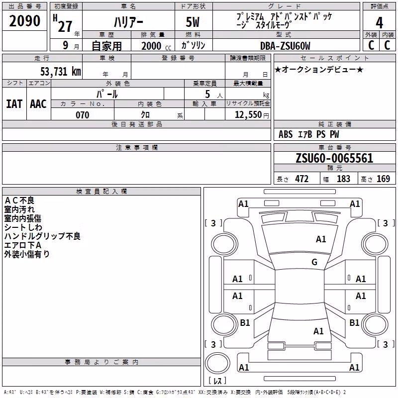 TOYOTA HARRIER