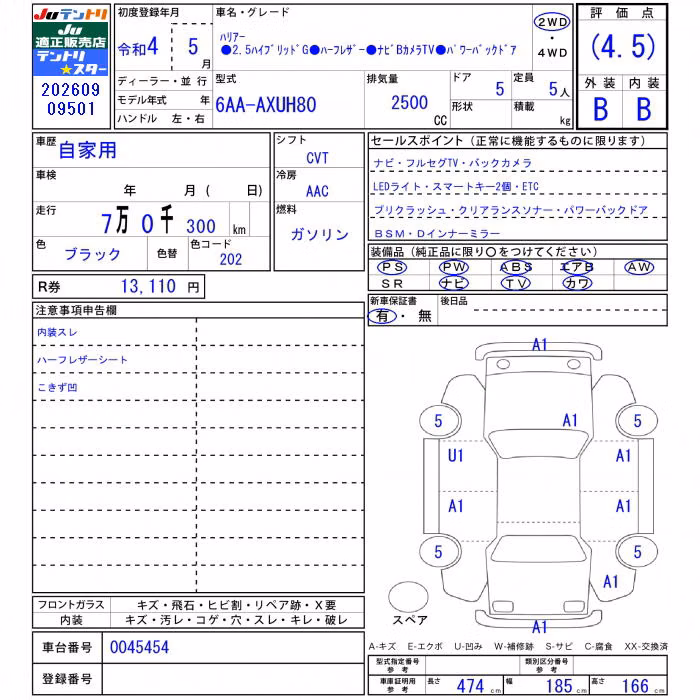 TOYOTA HARRIER
