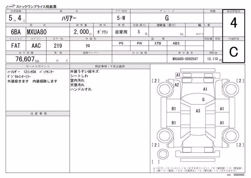 TOYOTA HARRIER