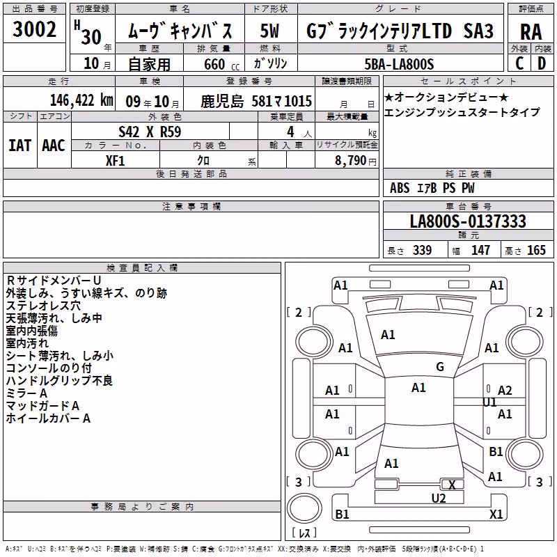 DAIHATSU MOVE CANBUS