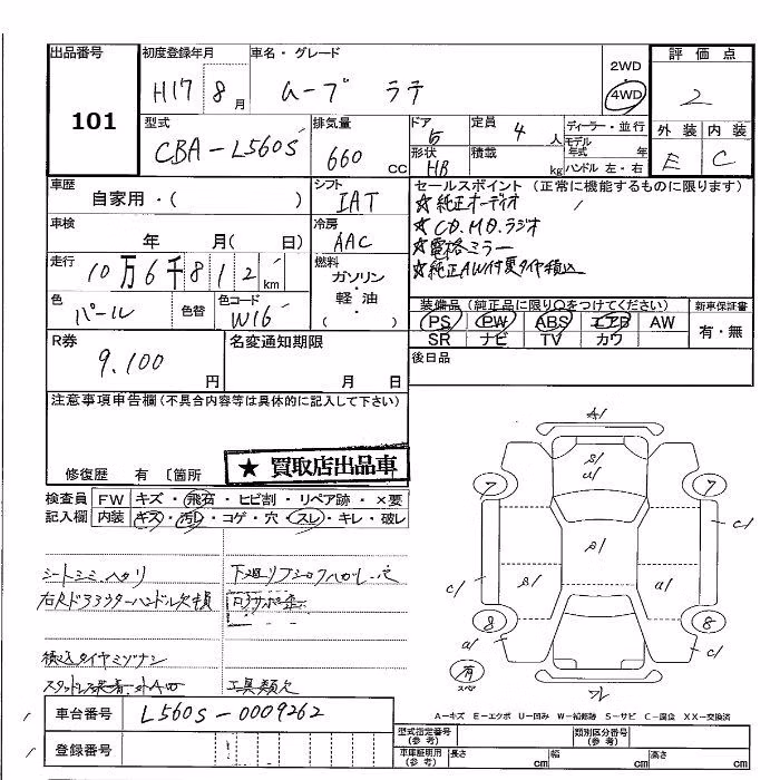 DAIHATSU MOVE LATTE