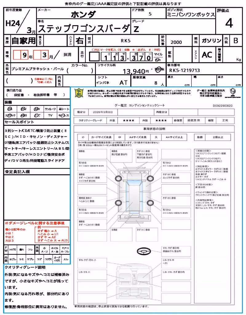 HONDA STEPWGN