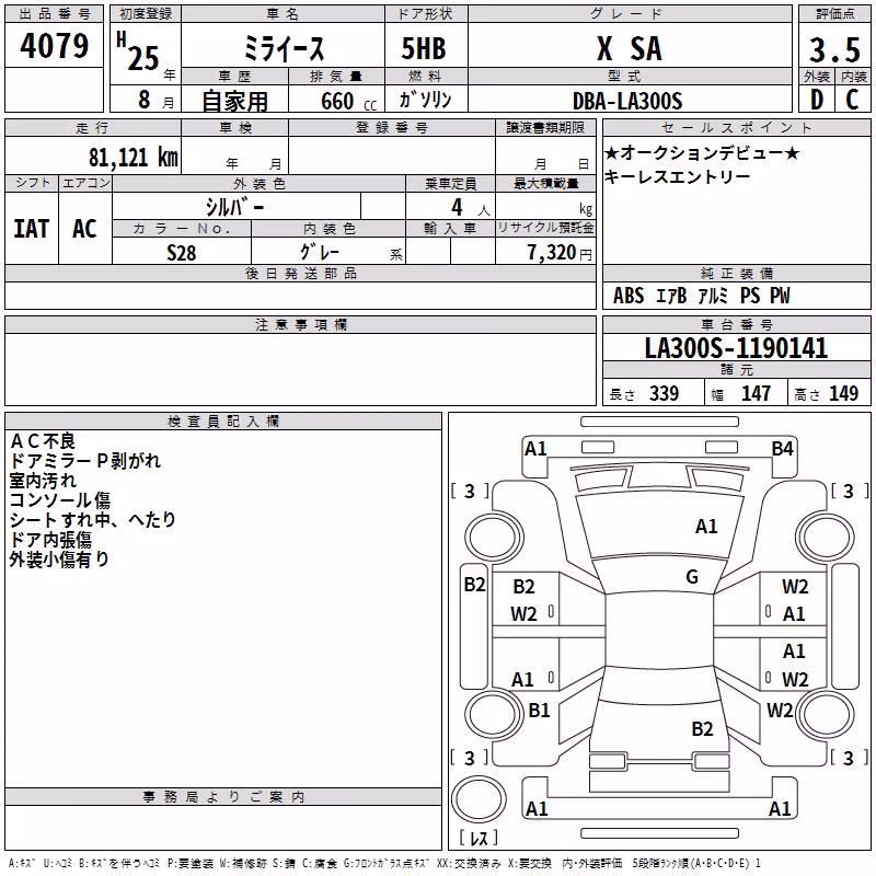 DAIHATSU MIRA E:S