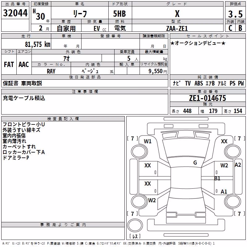 NISSAN LEAF