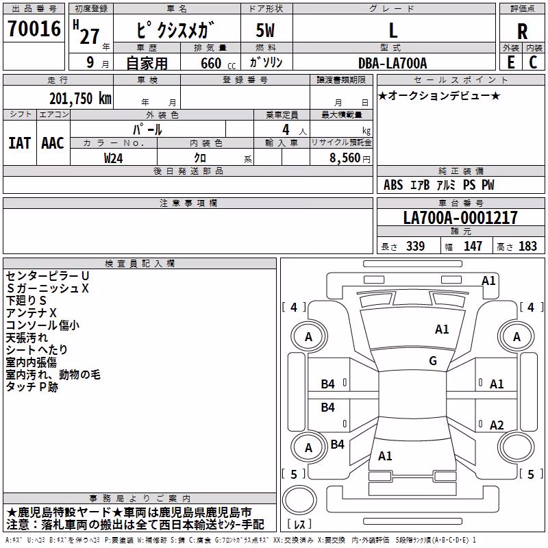 TOYOTA PIXIS MEGA