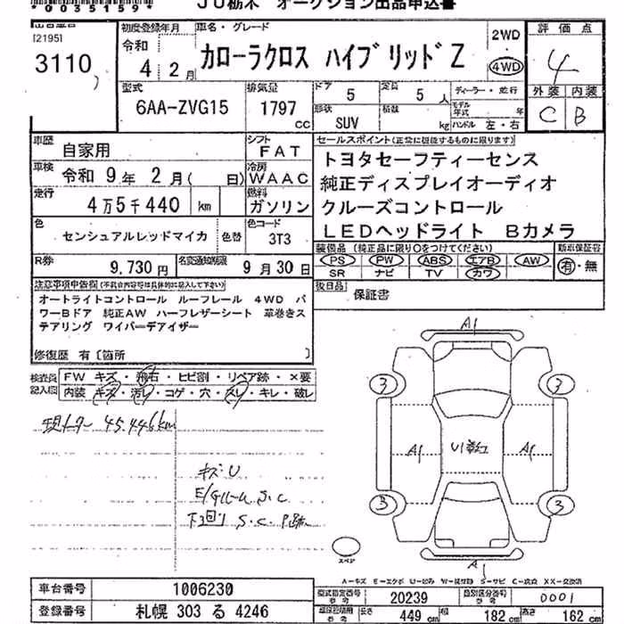 TOYOTA COROLLA CROSS