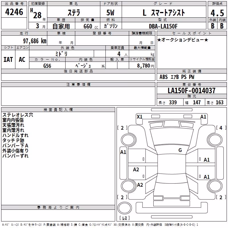 SUBARU STELLA