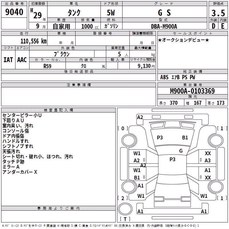 TOYOTA TANK