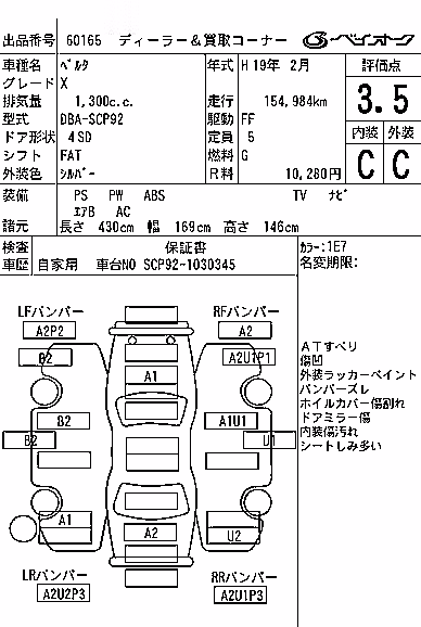 TOYOTA BELTA